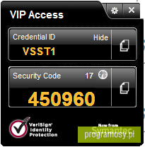 VIP Access Desktop