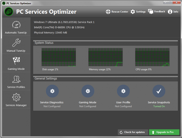 PC Services Optimizer