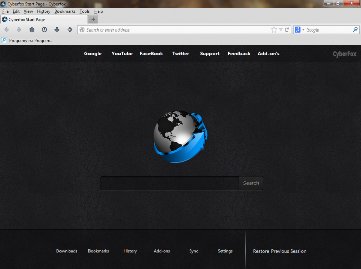 Cyberfox Web Browser