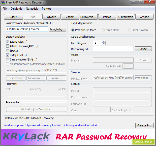 Download Rar Password Recovery 11 RC17 Crack