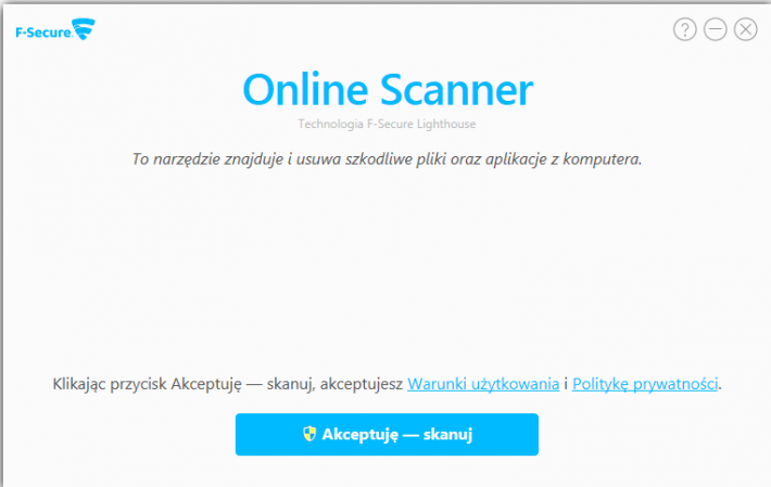 F‑Secure Online Scanner
