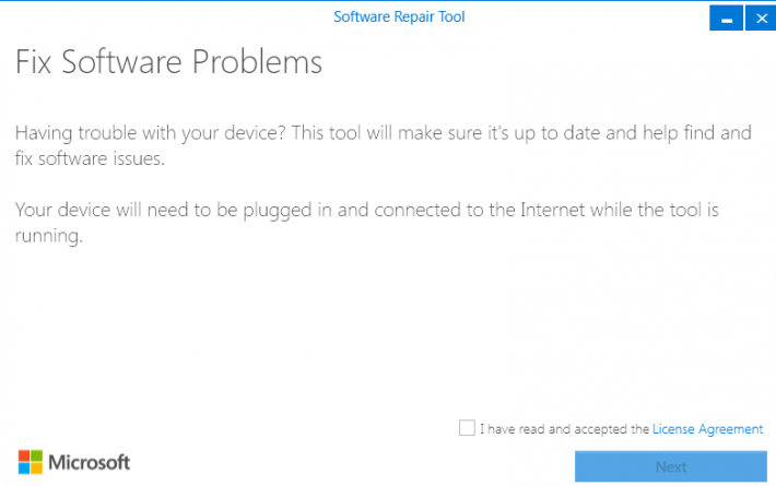 Microsoft Software Repair Tool
