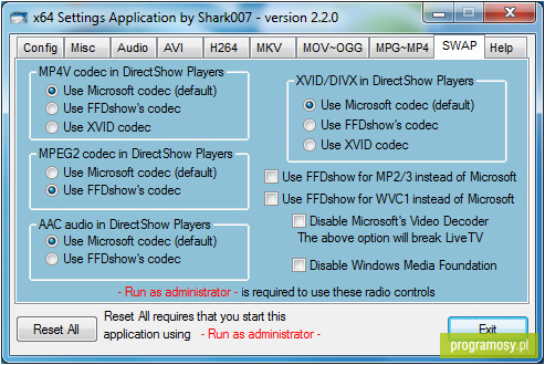 x64 Components