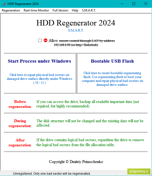 HDD Regenerator