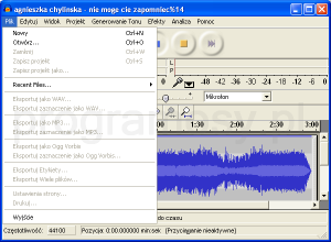Audacity 1.3.12 RC5 d.