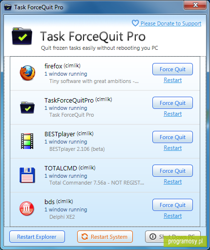 Task ForceQuit Pro