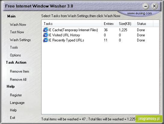 Eusing Free Internet Window Washer