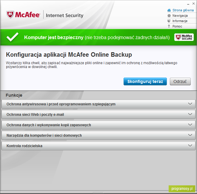 McAfee Internet Security