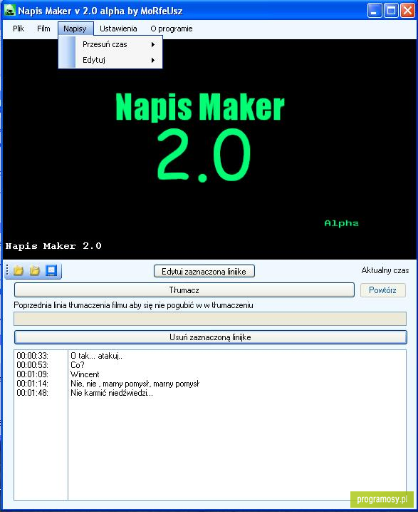 Napis Maker