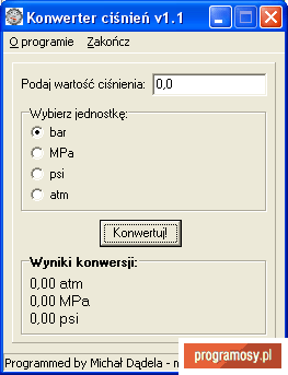 Konwerter Ciśnień