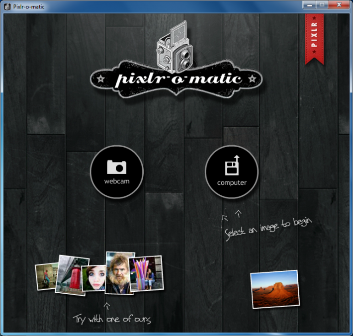 Pixlr-o-matic for Windows