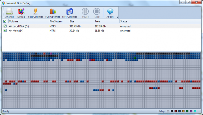 Jwansoft Disk Defrag