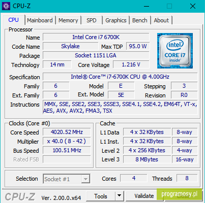 CPU-Z Portable