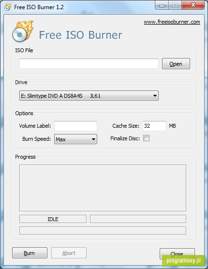 Free ISO Burner