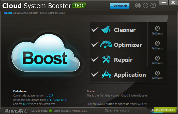 Cloud System Booster