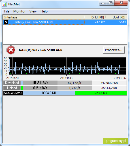 MiTeC Network Meter