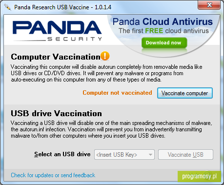 Panda USB Vaccine