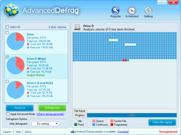 Advanced Defrag