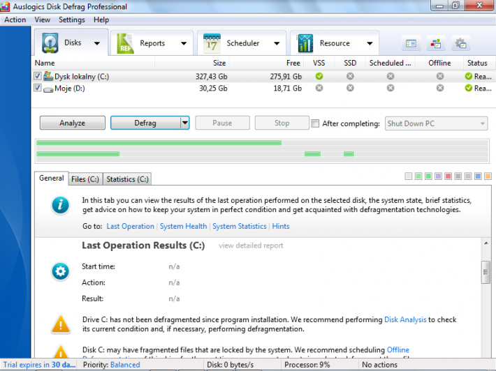 Auslogics Disk Defrag Ultimate