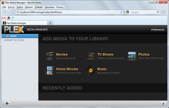 Plex Media Server