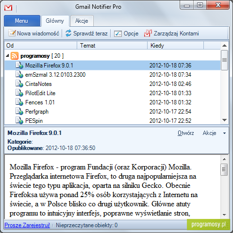 Gmail Notifier Pro