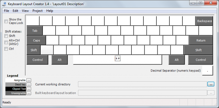 Microsoft Keyboard Layout Creator