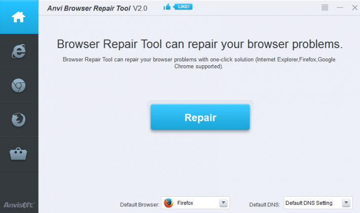 Anvi Browser Repair Tool