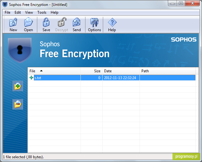 Sophos Free Encryption