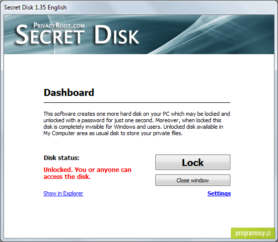 Secret Disk