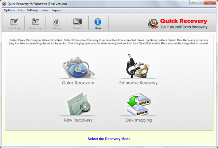 Quick Recovery for Windows