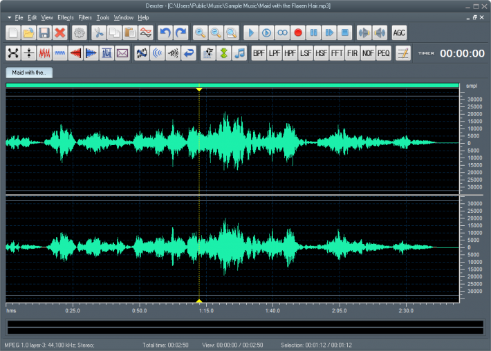 Dexster Audio Editor