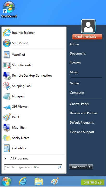 StartMenu8