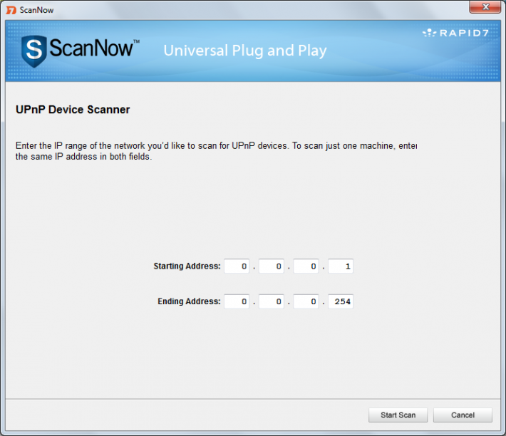 ScanNow for UPnP