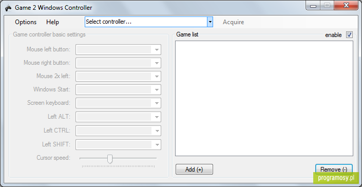 Game 2 Windows Controller