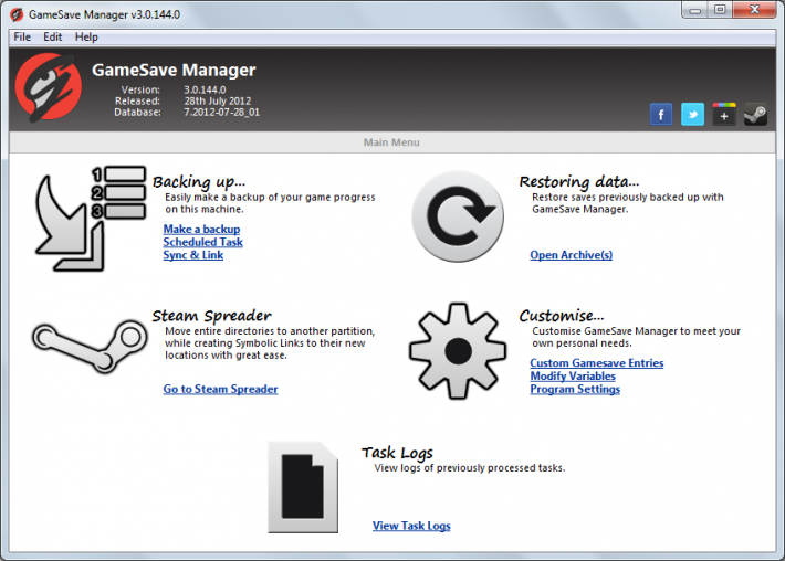 GameSave Manager Portable