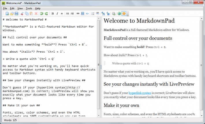 MarkdownPad Free