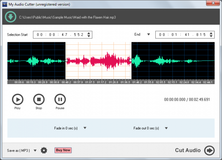 My Audio Cutter