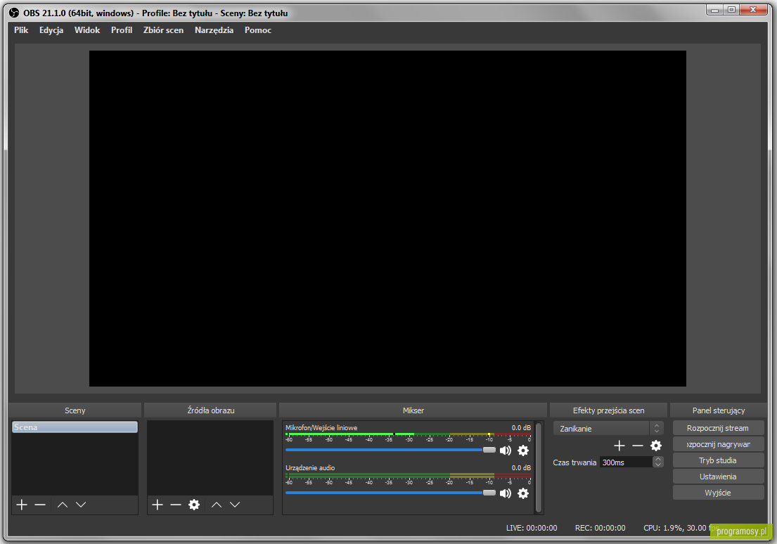 open screen broadcaster