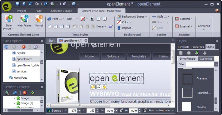 openElement
