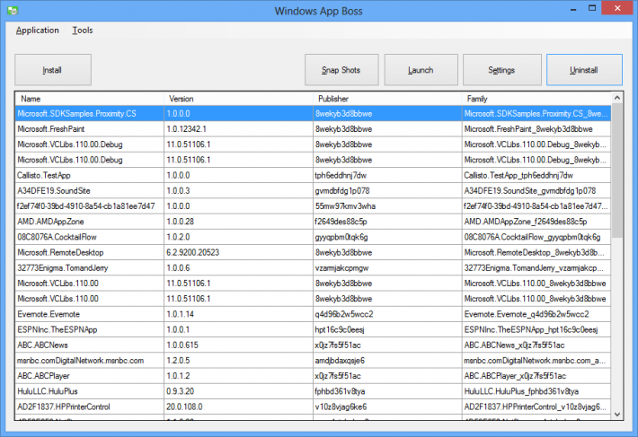 Windows App Boss
