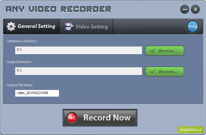 Any Video Recorder