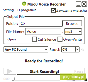 Moo0 Voice Recorder