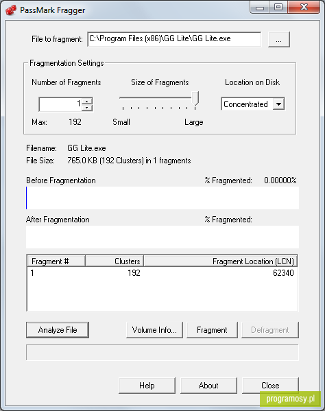 PassMark Fragger