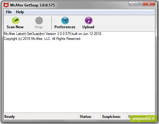 McAfee GetSusp