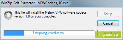 Matrox VFW Software Codecs