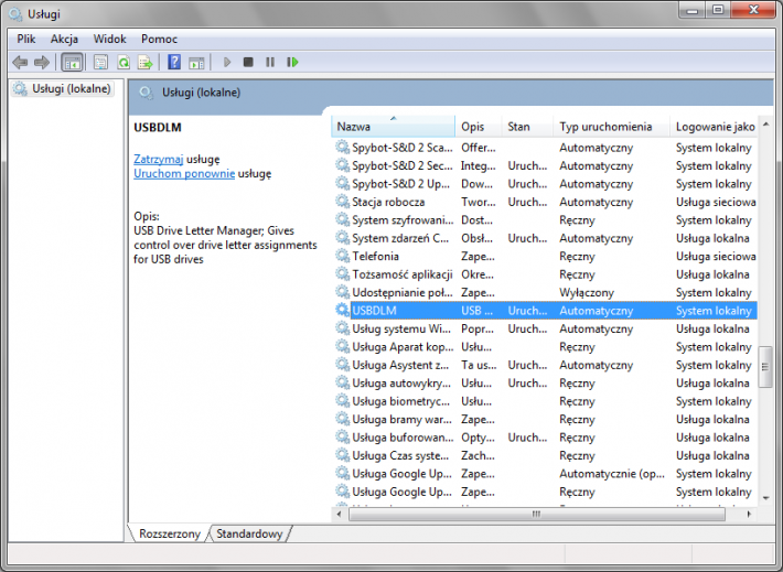 USB Drive Letter Manager (USBDLM)