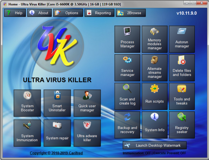 UVK - Ultra Virus Killer