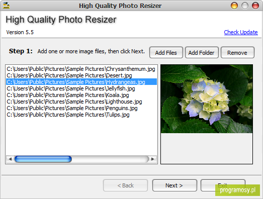 High Quality Photo Resizer