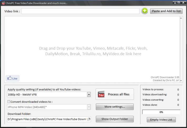 ChrisPC Free VideoTube Downloader