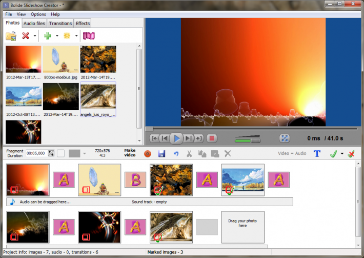 Bolide Slideshow Creator